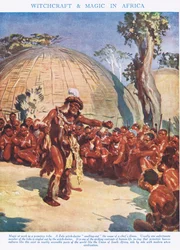 Witchcraft and Magic in Africa, illustrasjon fra 